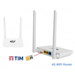 Router 4G Wireless WiFi LTE con slot SIM